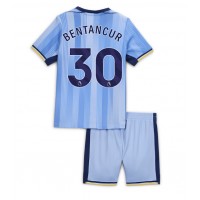 Camisa de time de futebol Tottenham Hotspur Rodrigo Bentancur #30 Replicas 2º Equipamento Infantil 2024-25 Manga Curta (+ Calças curtas)